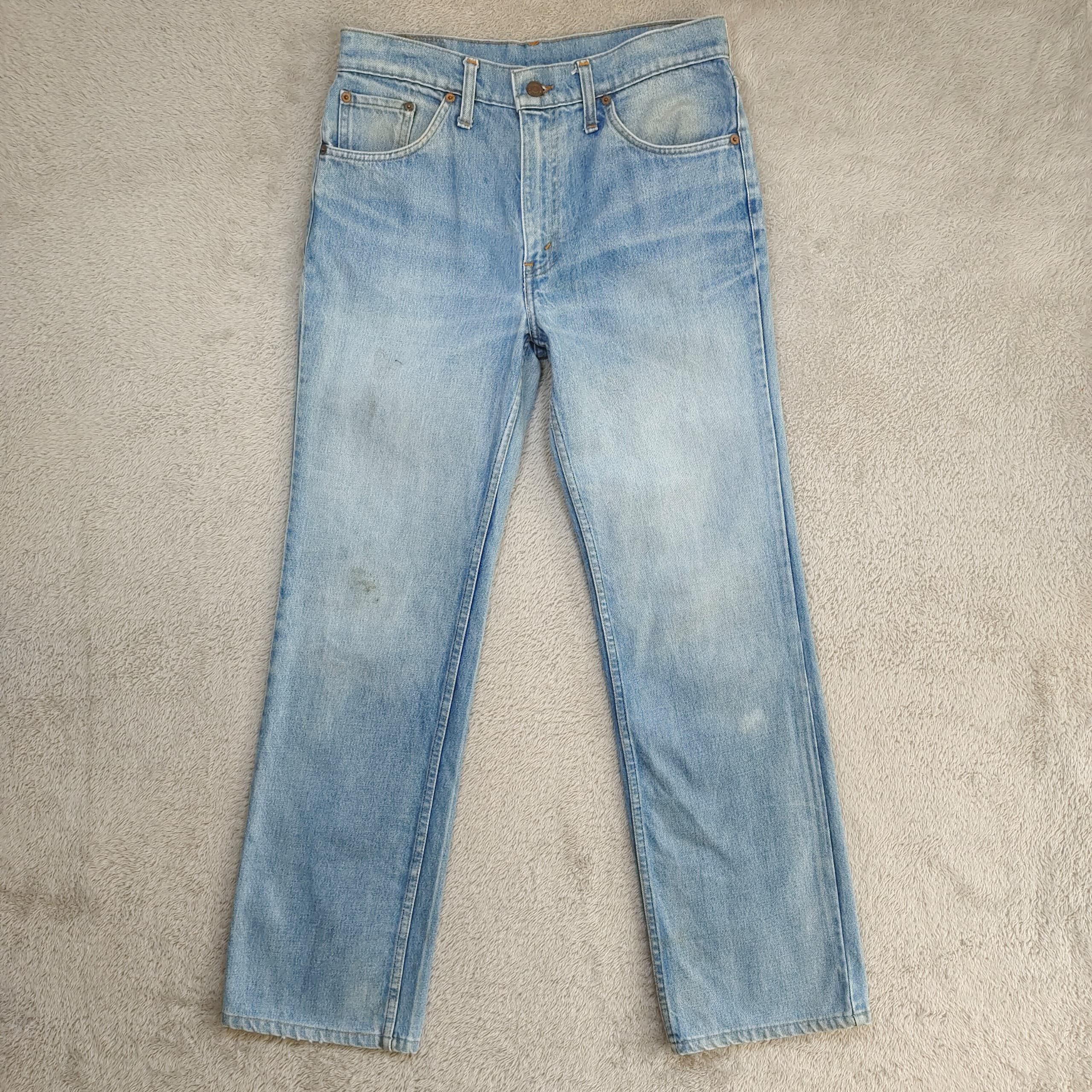 Levi’s 90s 505 – Ice-Blue Honeycomb Fade Hong Kong-Made