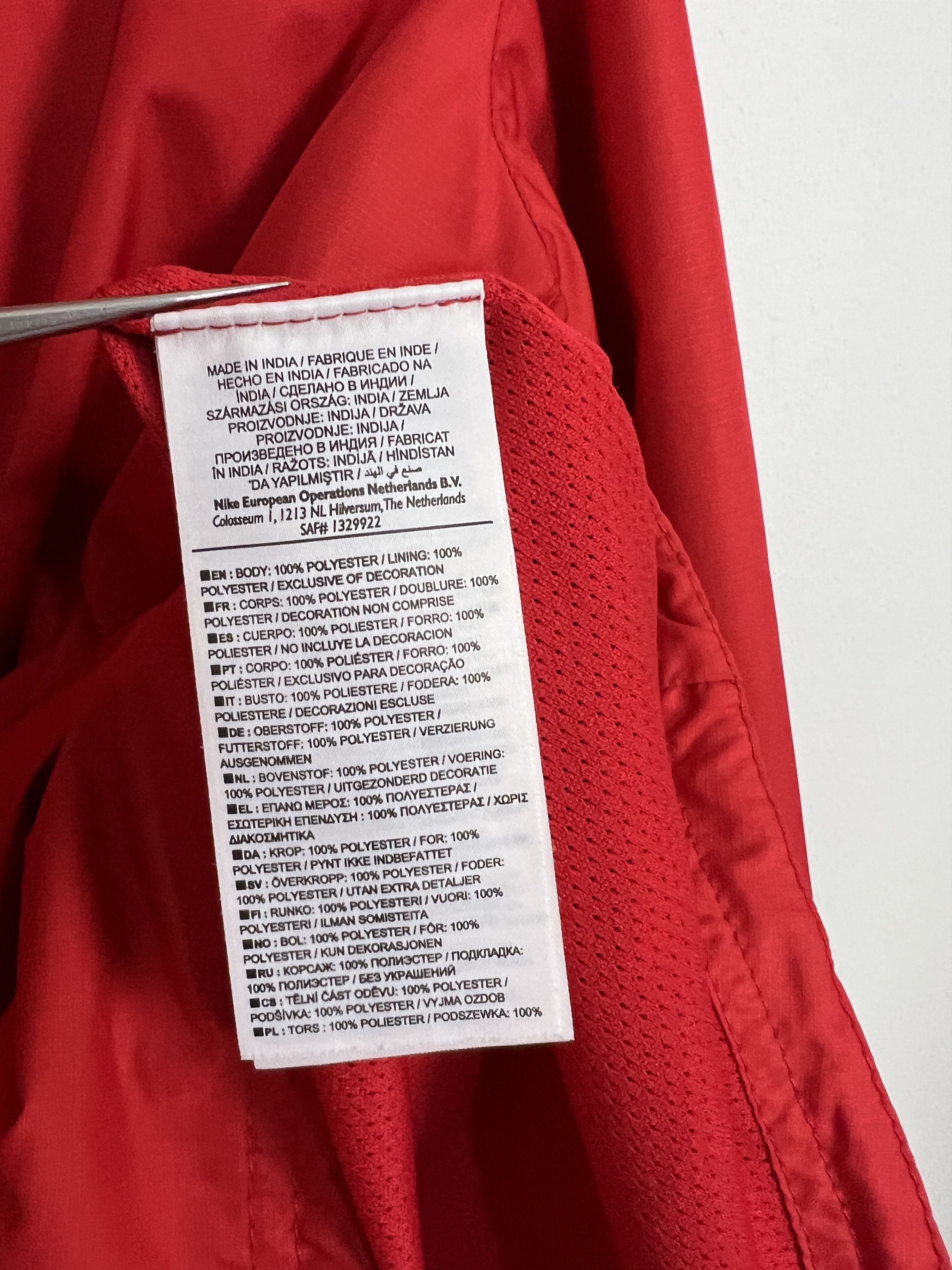 Nike Blackburn Rovers Football Jacket Hooded Windbreaker TrackTop Size US M / EU 48-50 / 2 - 10 Thumbnail