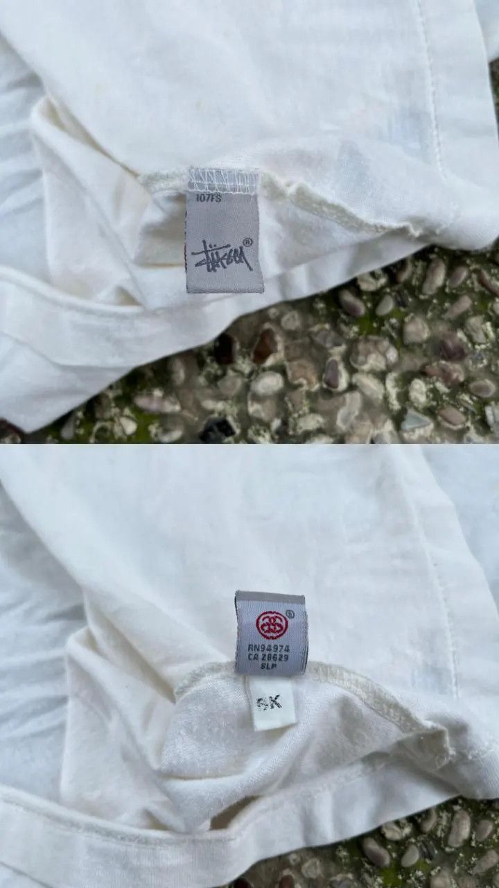 Stussy × Vintage 💥Rare💥Stussy Flower Bali Tshirt Size US S / EU 44-46 / 1 - 9 Thumbnail