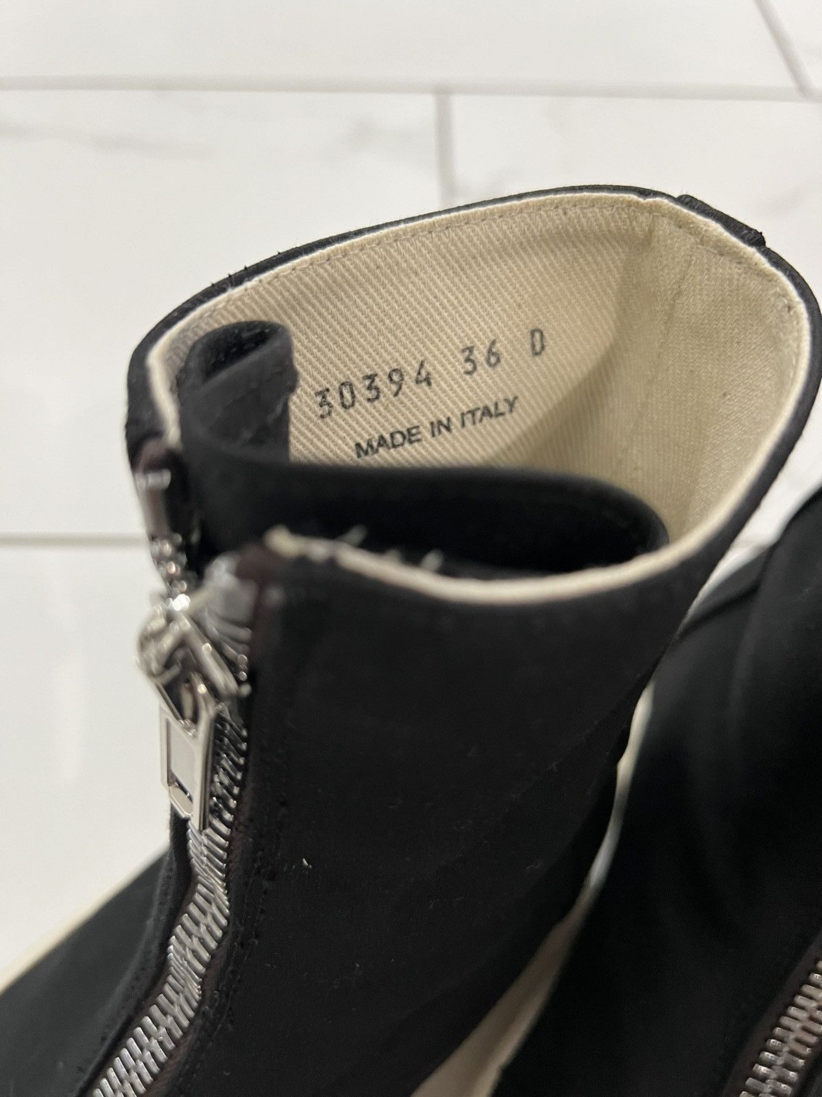 Rick Owens Rick Owens DRKSHDW Zip Front Ramones Size US 6 / IT 36 - 7 Thumbnail