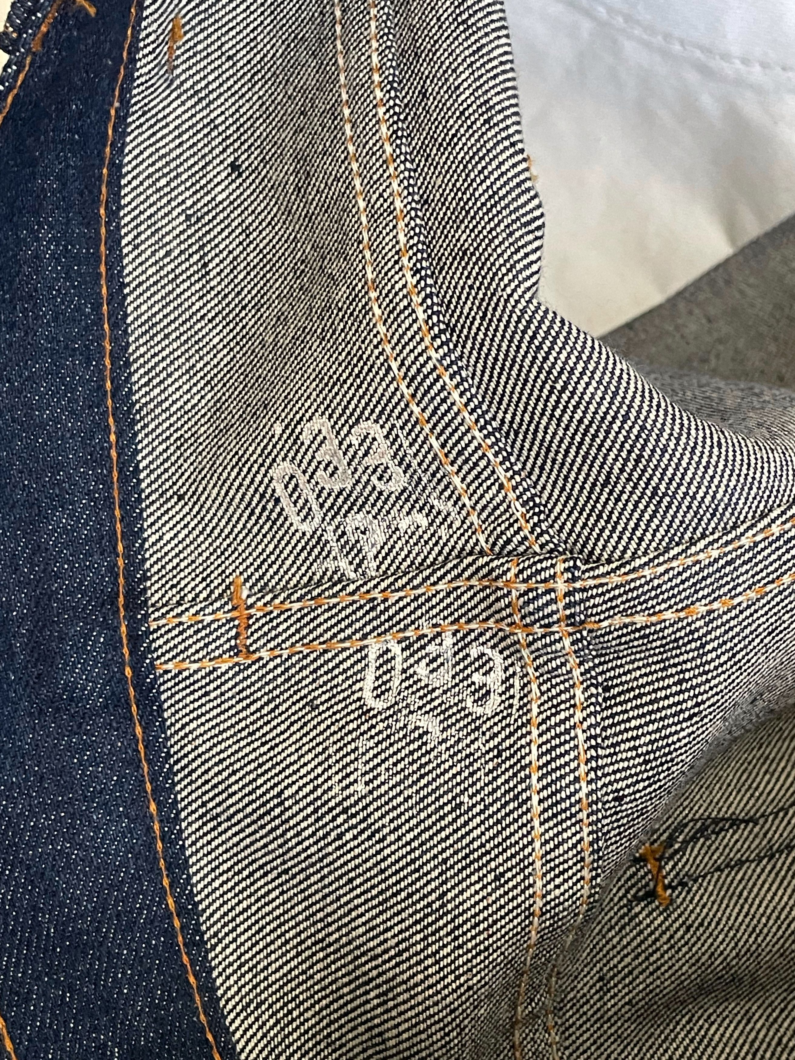 Levi's Vintage Clothing Levi's 630-0217 Orange Tab Deadstock Talon 42 Size US 33 - 8 Thumbnail