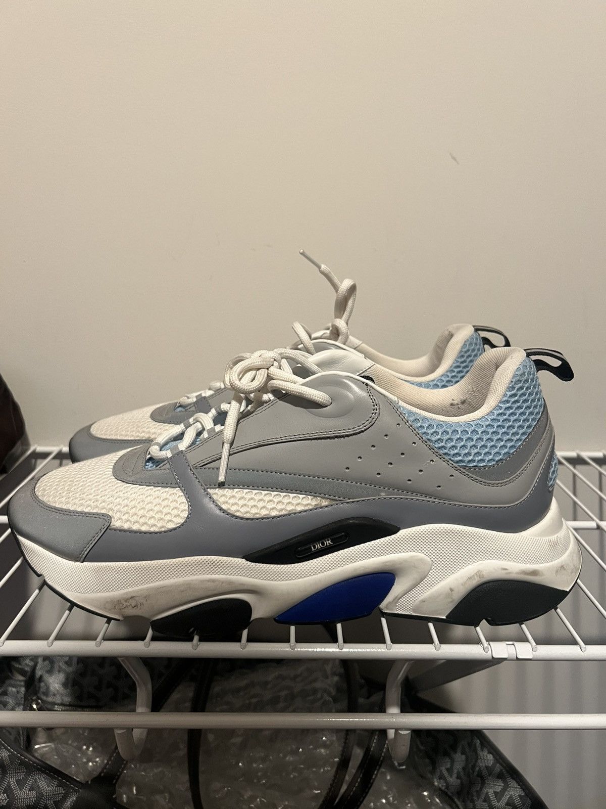 Dior Dior B22 white sky blue Size US 14 / EU 47 - 1 Thumbnail