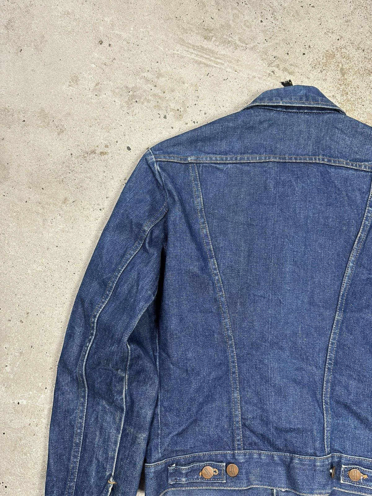 Wrangler Vintage 70s Wrangler Denim Jeans Trucker Jacket Size US S / EU 44-46 / 1 - 14 Thumbnail
