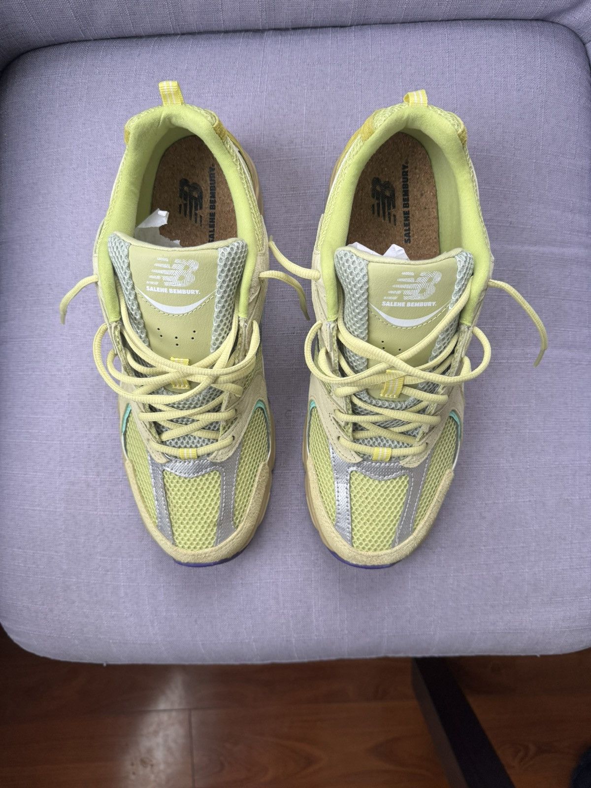 New Balance × Salehe Bembury New Balance 530 Salehe Bembury Prosperity Be The Prize Size US 11 / EU 44 - 3 Thumbnail