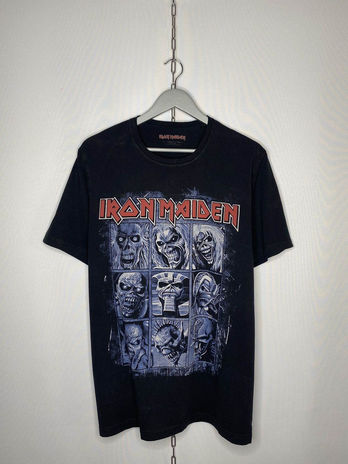 Vintage 🎶 Men’s T-Shirt Iron Maiden The Number Of The Beast Tee Size US XL / EU 56 / 4 - 1 Thumbnail