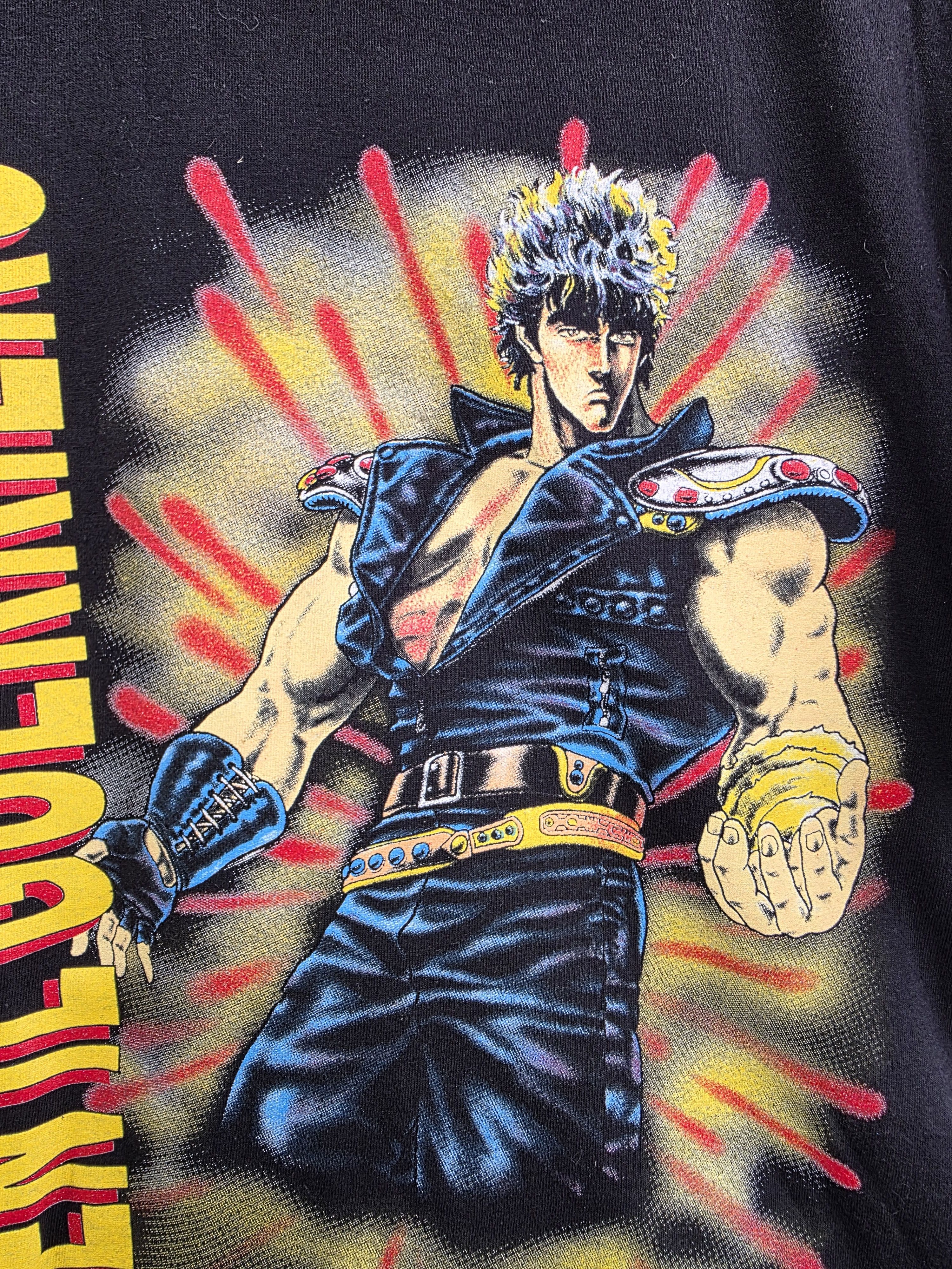 Anime × Vintage 90s Hokuto no ken Fist of the north star Kenshiro Anime tee Size US XL / EU 56 / 4 - 3 Thumbnail
