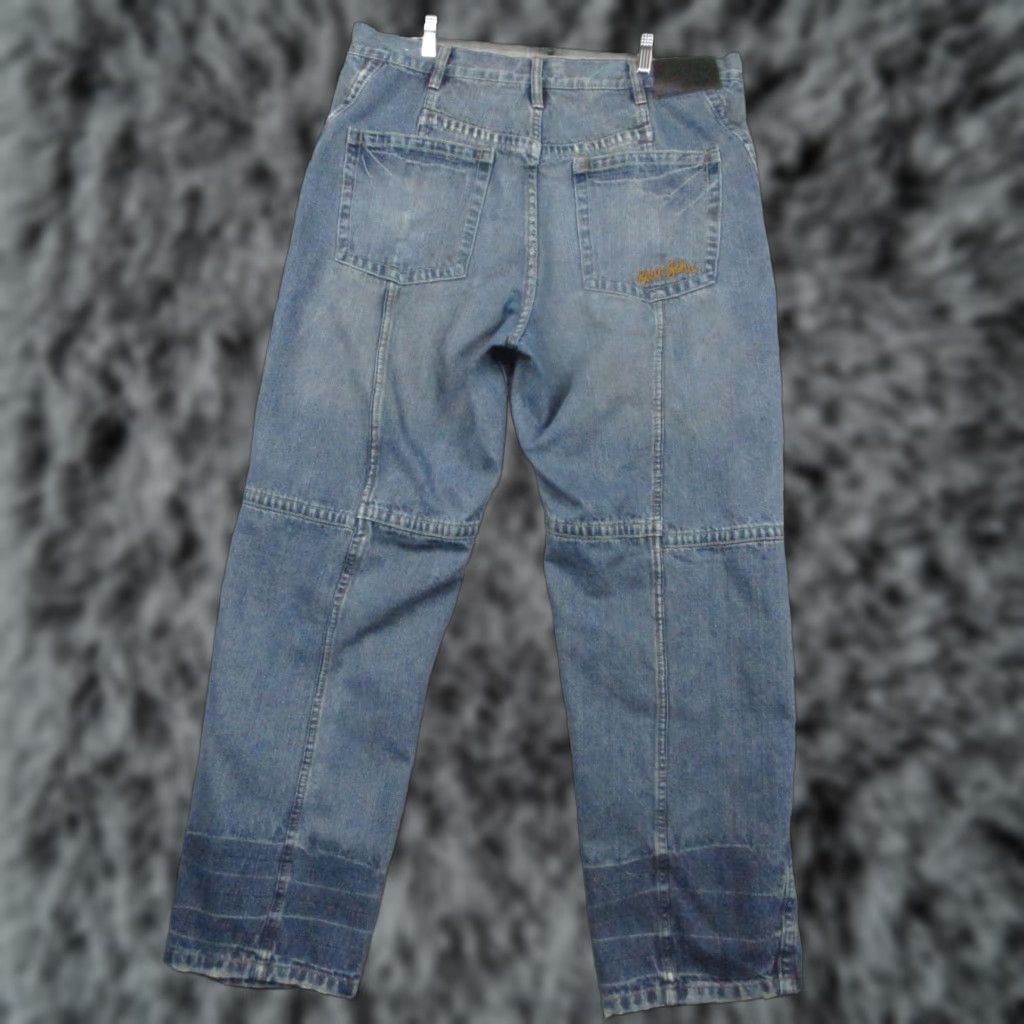 Sean John VINTAGE Sean John Jeans Mens 38x33 Blue Baggy Skater Y2k Wide Leg 90s Hip Hop Logo Mens Size US 38 / EU 54 - 1 Thumbnail
