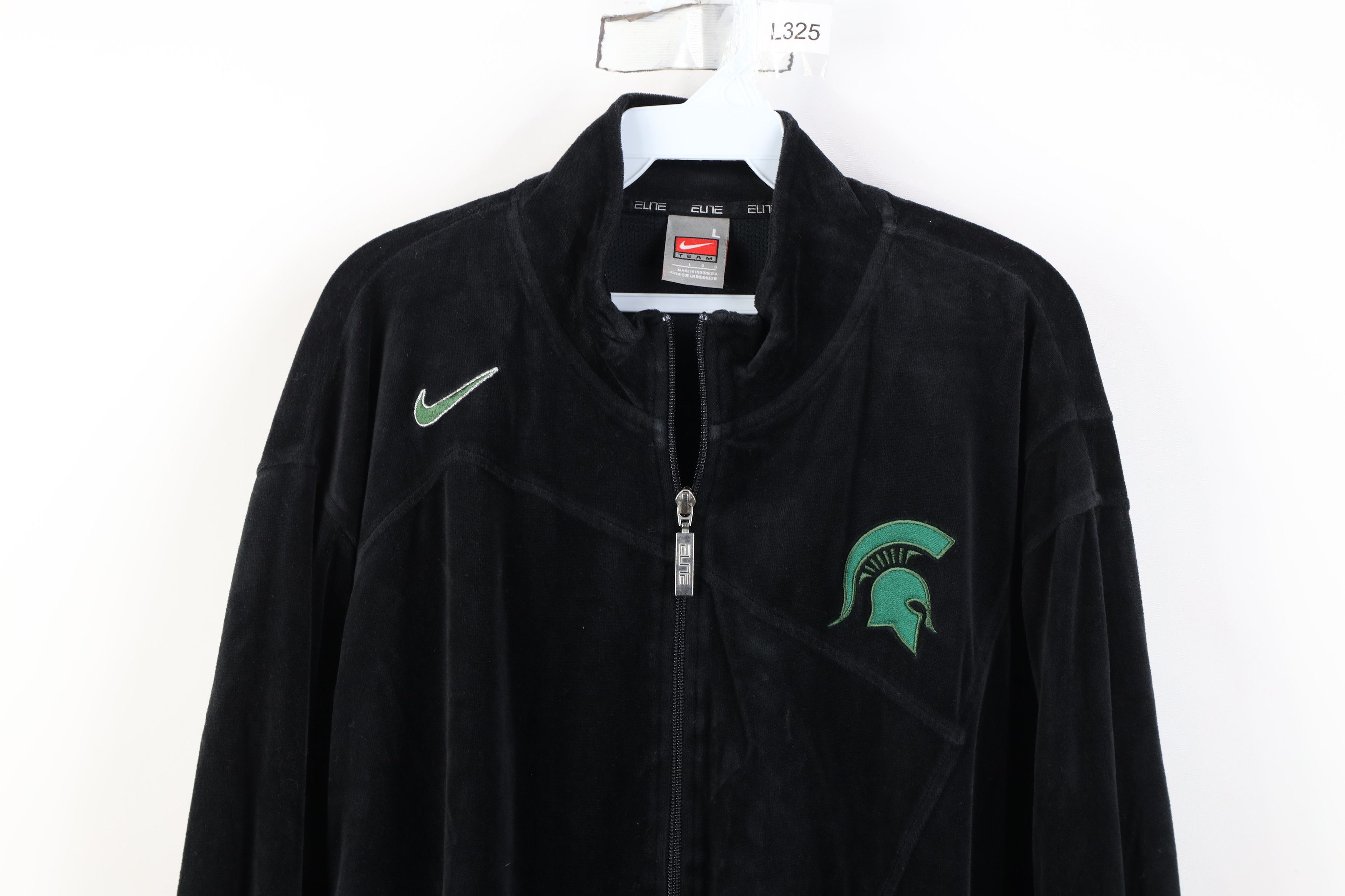 Nike Vintage Nike Elite Michigan State University Jacket Size US L / EU 52-54 / 3 - 2 Thumbnail