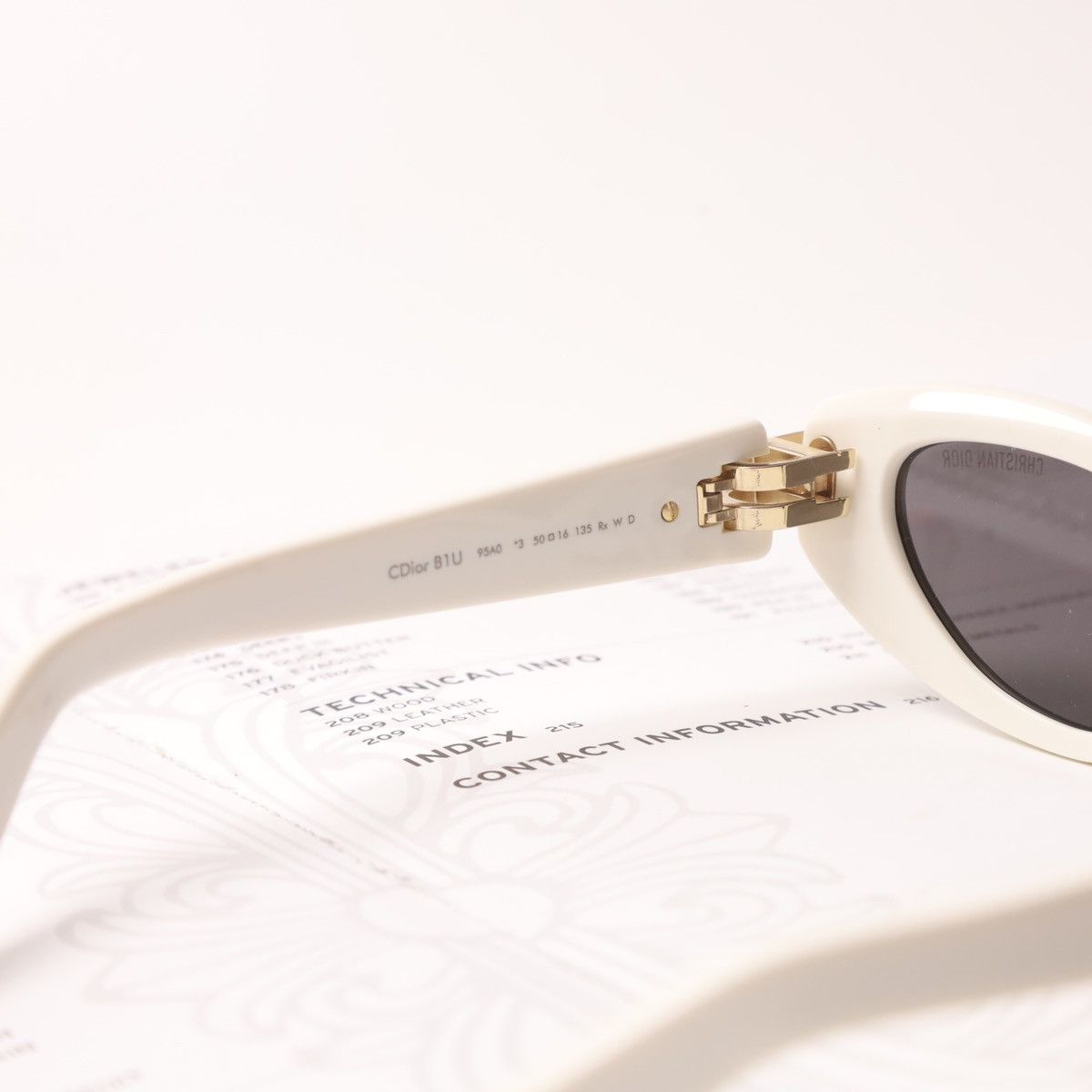 Dior DIOR CDIOR B1U SUNGLASSES Size ONE SIZE - 6 Thumbnail