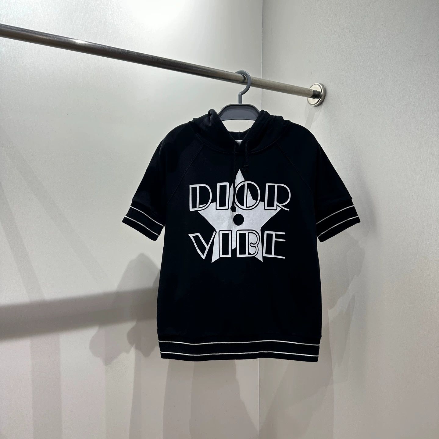 Christian Dior Monsieur Dior mar16 star logo print short-sleeve hoodie S Size US S / EU 44-46 / 1 - 1 Thumbnail