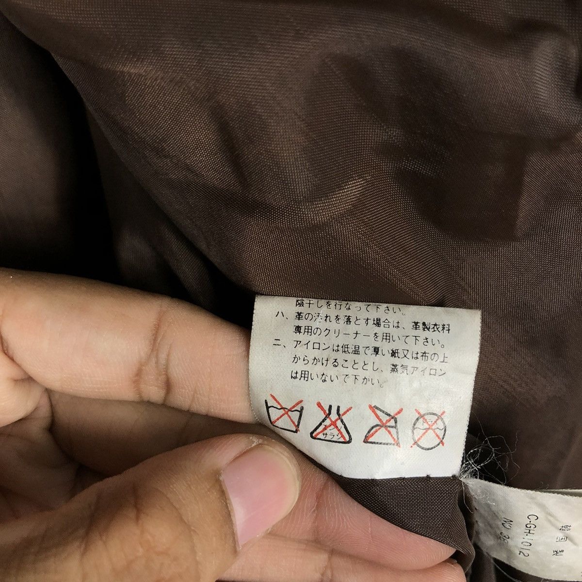 Japanese Brand 🔥VINTAGE GENUINE LEATHER JACKET BIG POCKET ISSEY MIYAKE Size US M / EU 48-50 / 2 - 24 Thumbnail