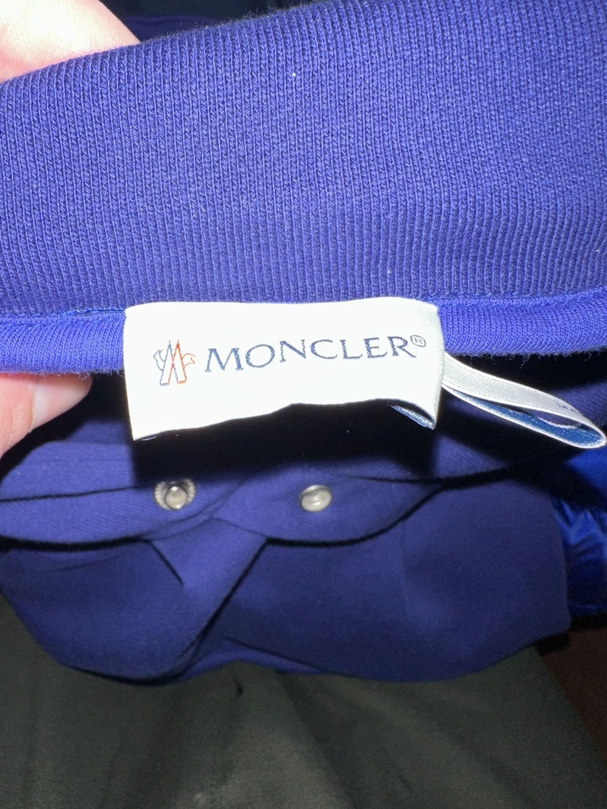 Moncler Moncler Partial Down Hoodie Size US L / EU 52-54 / 3 - 15 Thumbnail