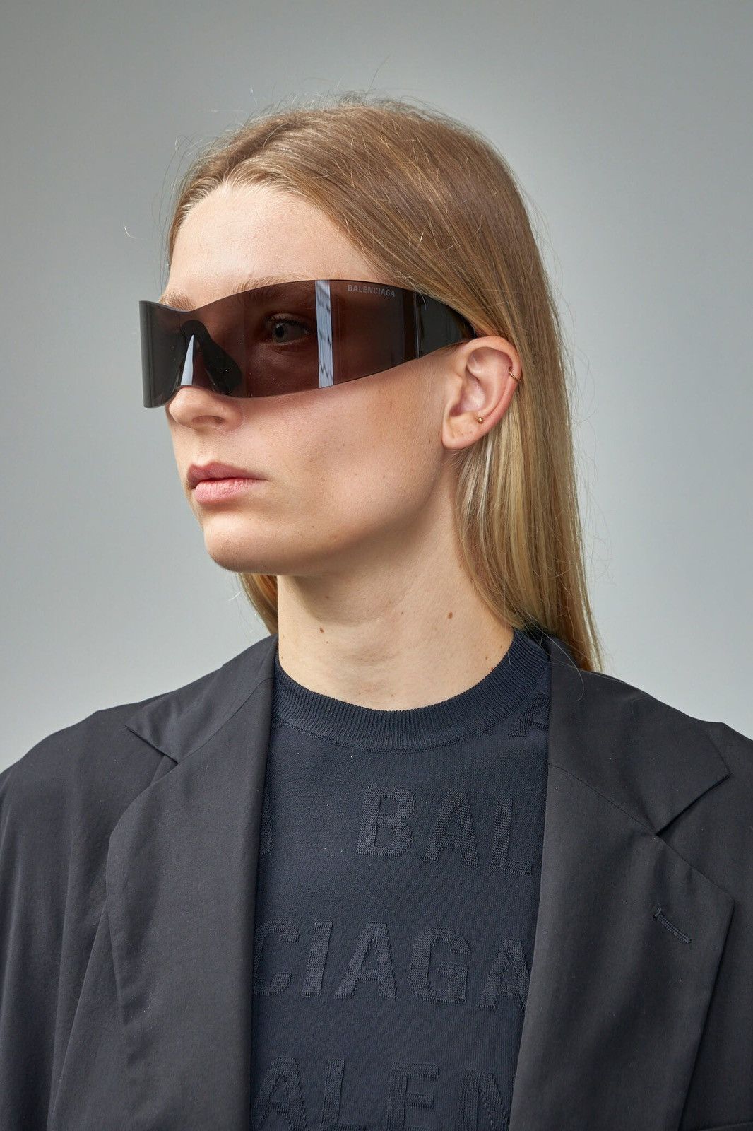 Balenciaga 25ss Balenciaga / 360 degrees Mask Sunglasses