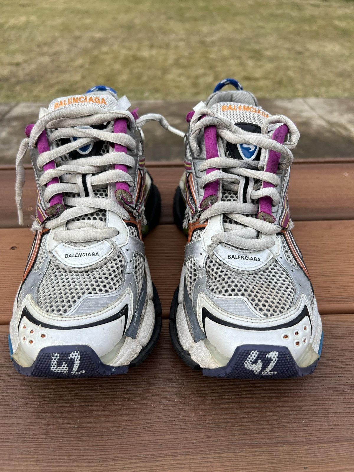 Balenciaga Balenciaga Runner men's rainbow size 9 US EU 42