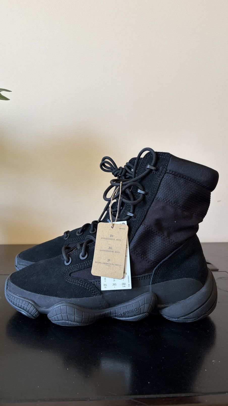 Yeezy Adidas Yeezy 500 High Tactical Utility Black – Size US 8.5 Size US 8.5 / EU 41-42 - 2 Thumbnail