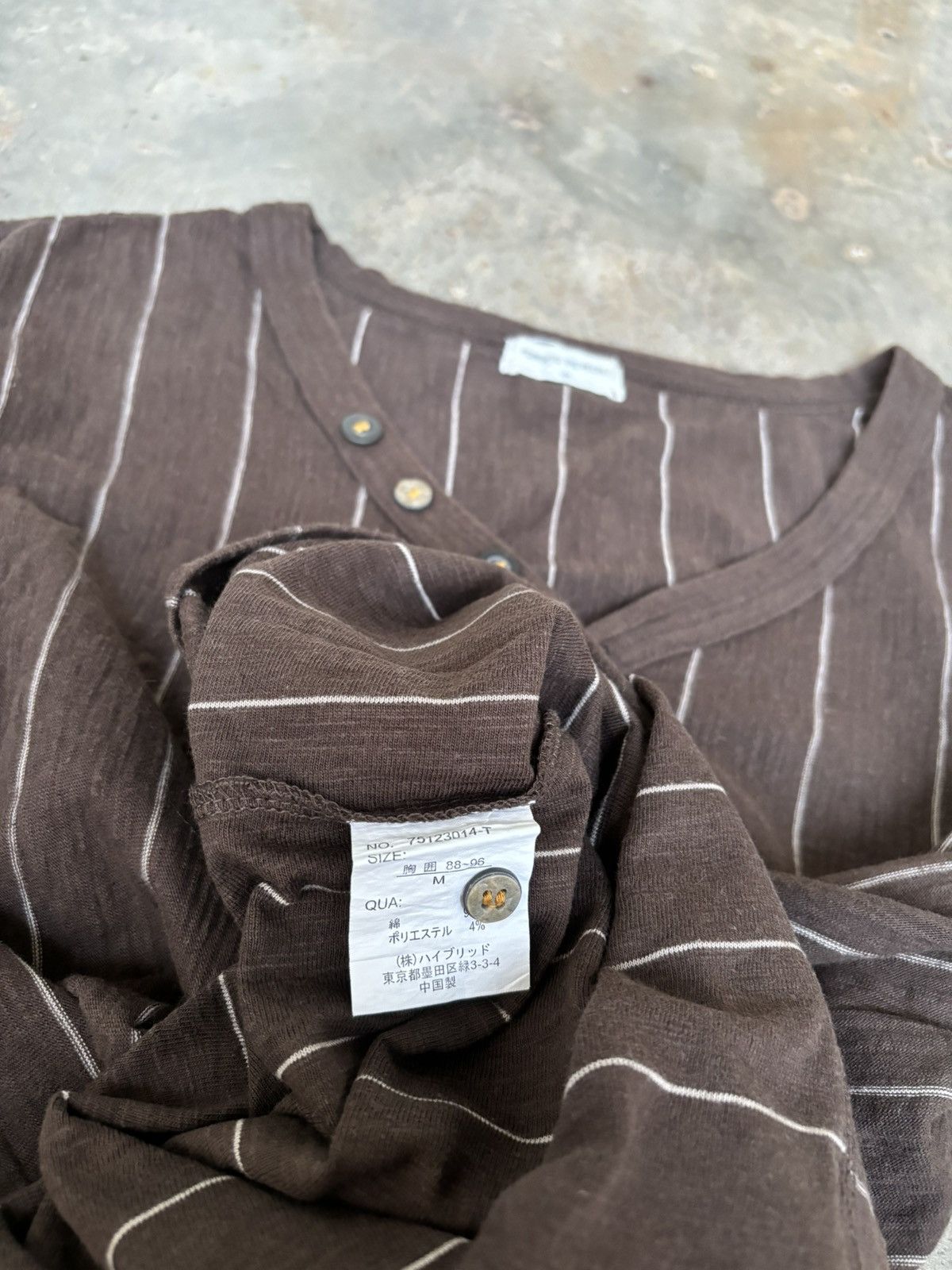 Hysteric Glamour Y2k Power to the people Stripe Shirt Size US M / EU 48-50 / 2 - 5 Thumbnail