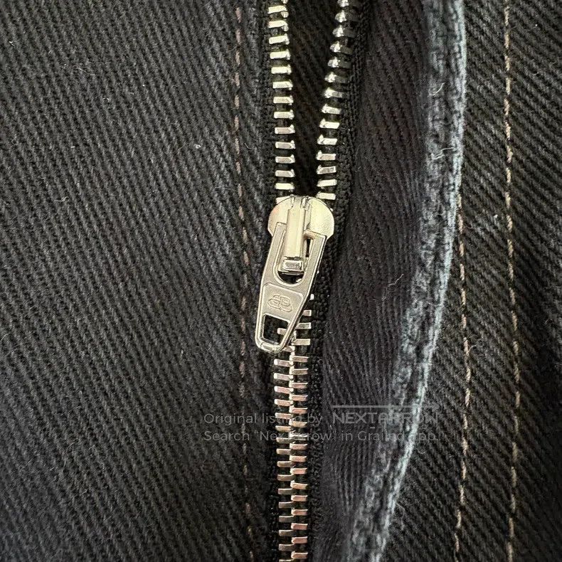 Balenciaga Balenciaga size S Straight Leg Destroyed Jeans Size US 27 - 6 Thumbnail
