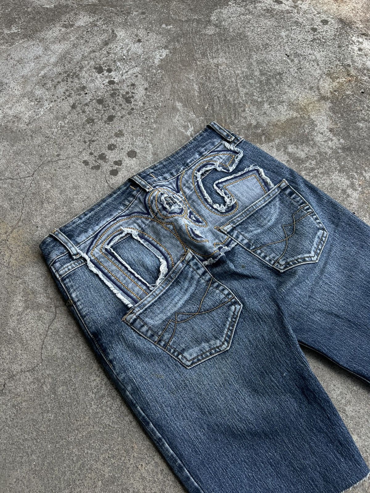 Dolce & Gabbana Crazy Vintage Dolce & Gabbana Big Logo Shorts Y2k Hysteric Size 28" / US 6 / IT 42 - 3 Thumbnail