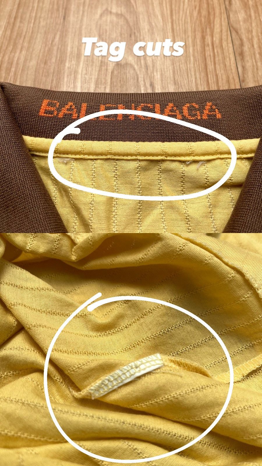 Balenciaga × Vintage Vintage 90s Balenciaga Polo Shirt L/S Size M / US 6-8 / IT 42-44 - 9 Thumbnail