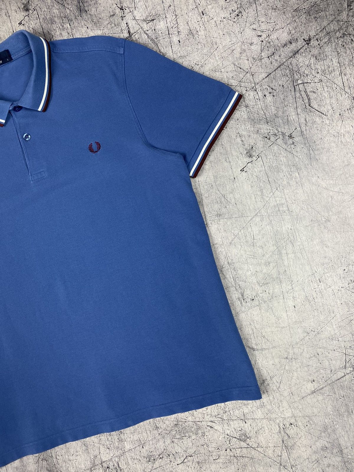 Fred Perry Vintage Fred Perry y2k Designer Basic Polo Shirt Size US L / EU 52-54 / 3 - 3 Thumbnail