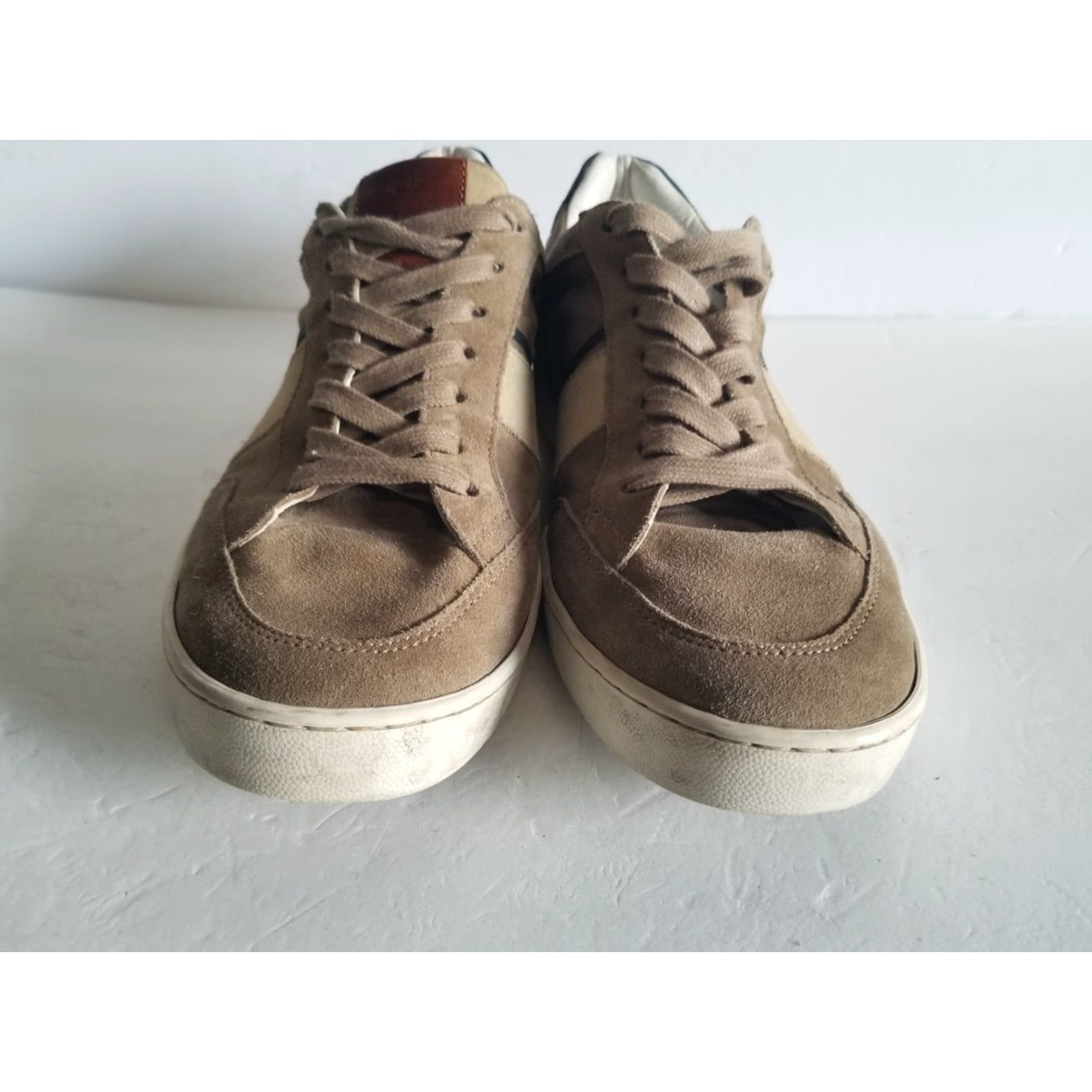 Vintage ROSS & SNOW Sneakers Mens Size 8.5 Suede Beige Italy JackPot Sand Stefano Boot Sneakers Mens Size US 9 / EU 42 - 6 Thumbnail