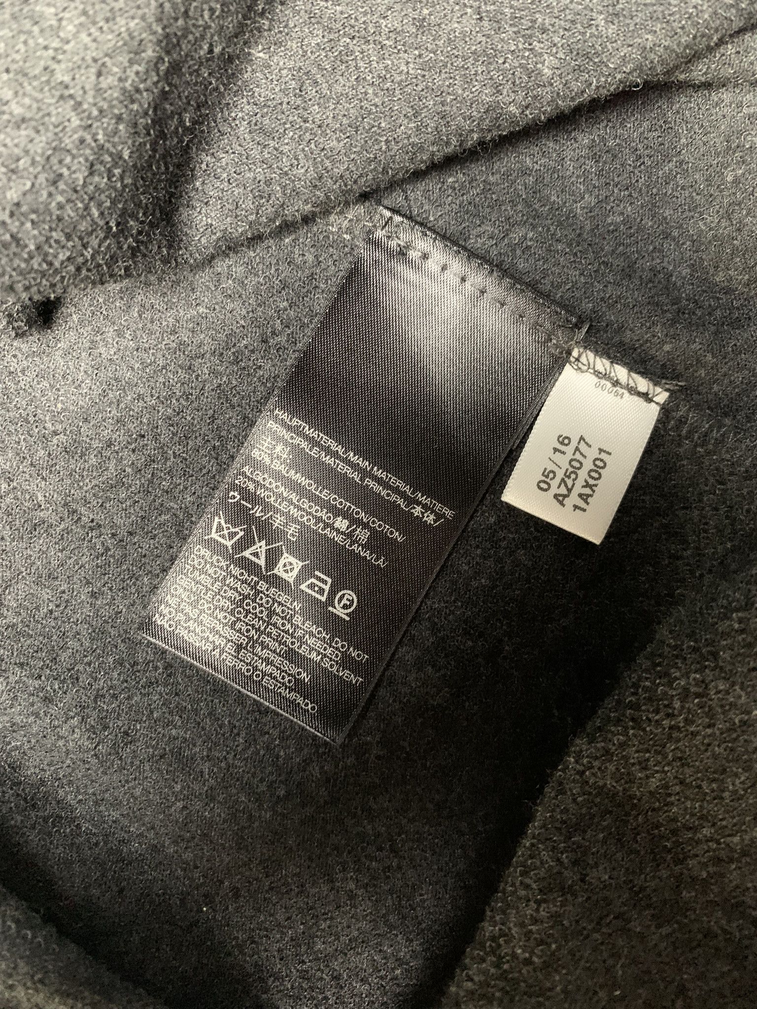 Y-3 × Yohji Yamamoto Y-3 A/W 2016 cotton and wool dress Size S / US 4 / IT 40 - 4 Thumbnail