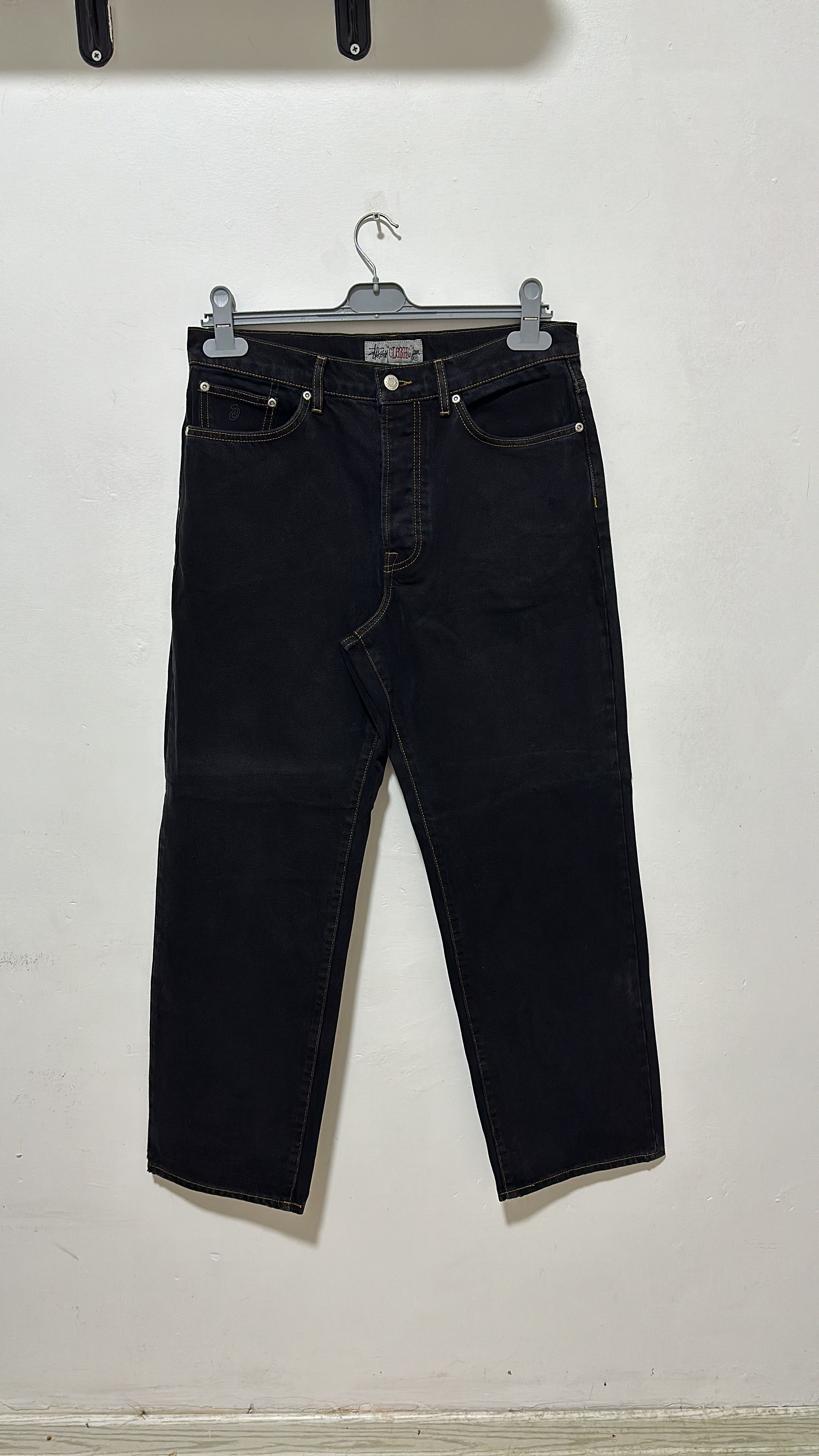Stussy × Vintage Stussy Classic Jean Denim Sand Size 32