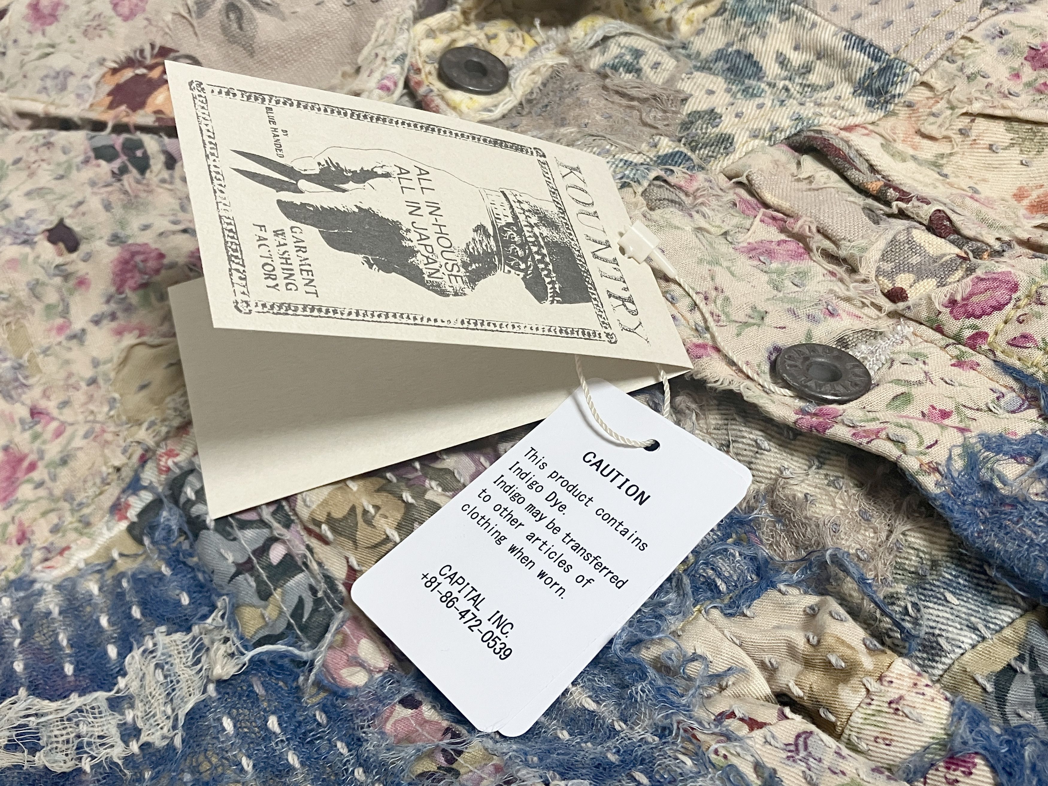 Kapital KAPITAL Champetre BORO SPRING 1ST JKT jacket brand new 3 L Size US L / EU 52-54 / 3 - 5 Thumbnail