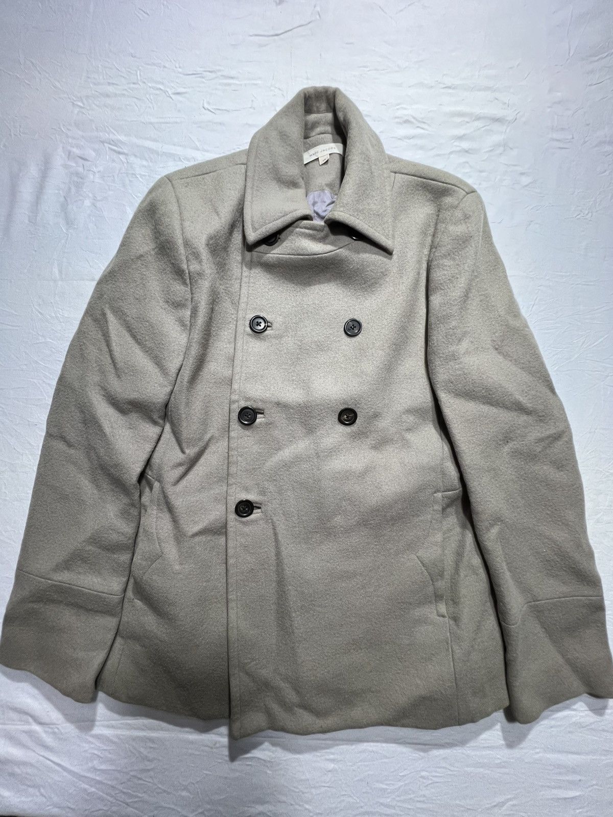 Marc Jacobs Marc Jacobs double-breasted wool-blend pea coat. Size US S / EU 44-46 / 1 - 1 Thumbnail