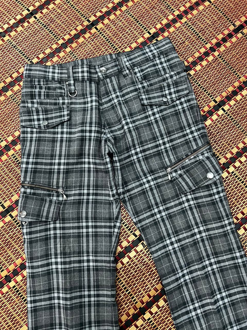 Seditionaries × semanticdesign Semantic Design Checked Design Cargo Pants Size US 29 - 9 Thumbnail