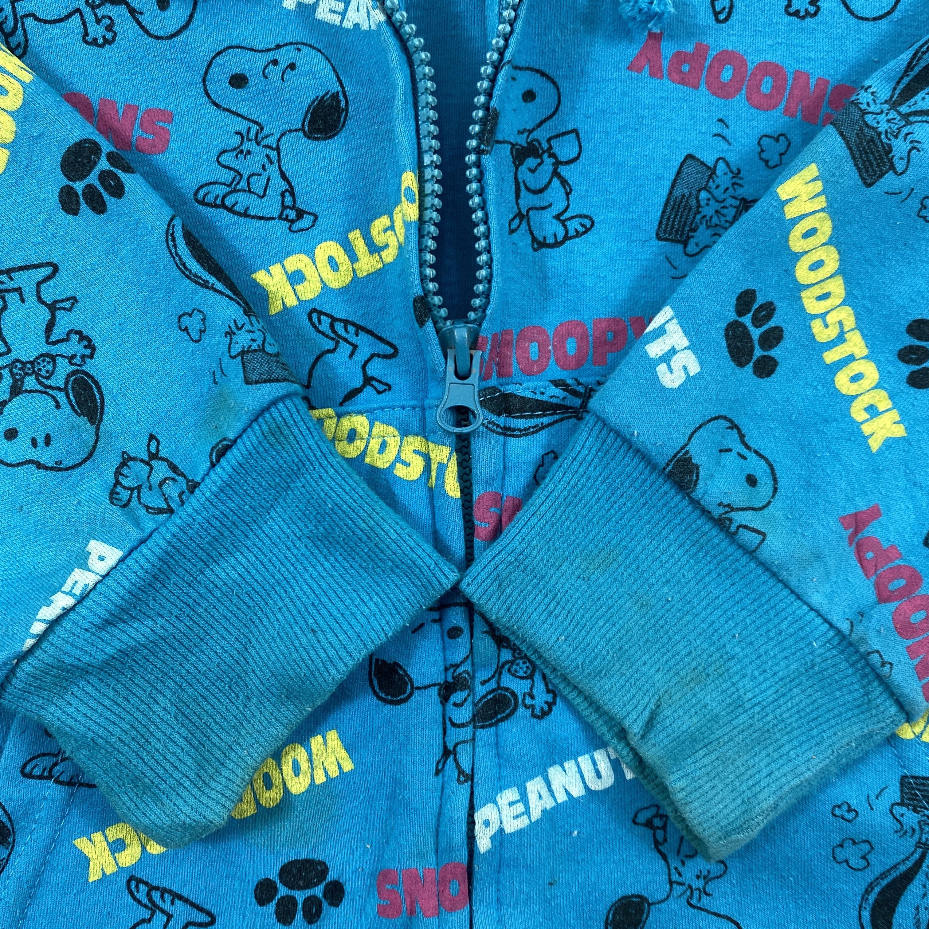 Japanese Brand Vintage Snoopy Peanuts Full Print Hoodie Sweatshirt - J207 Size US S / EU 44-46 / 1 - 8 Thumbnail