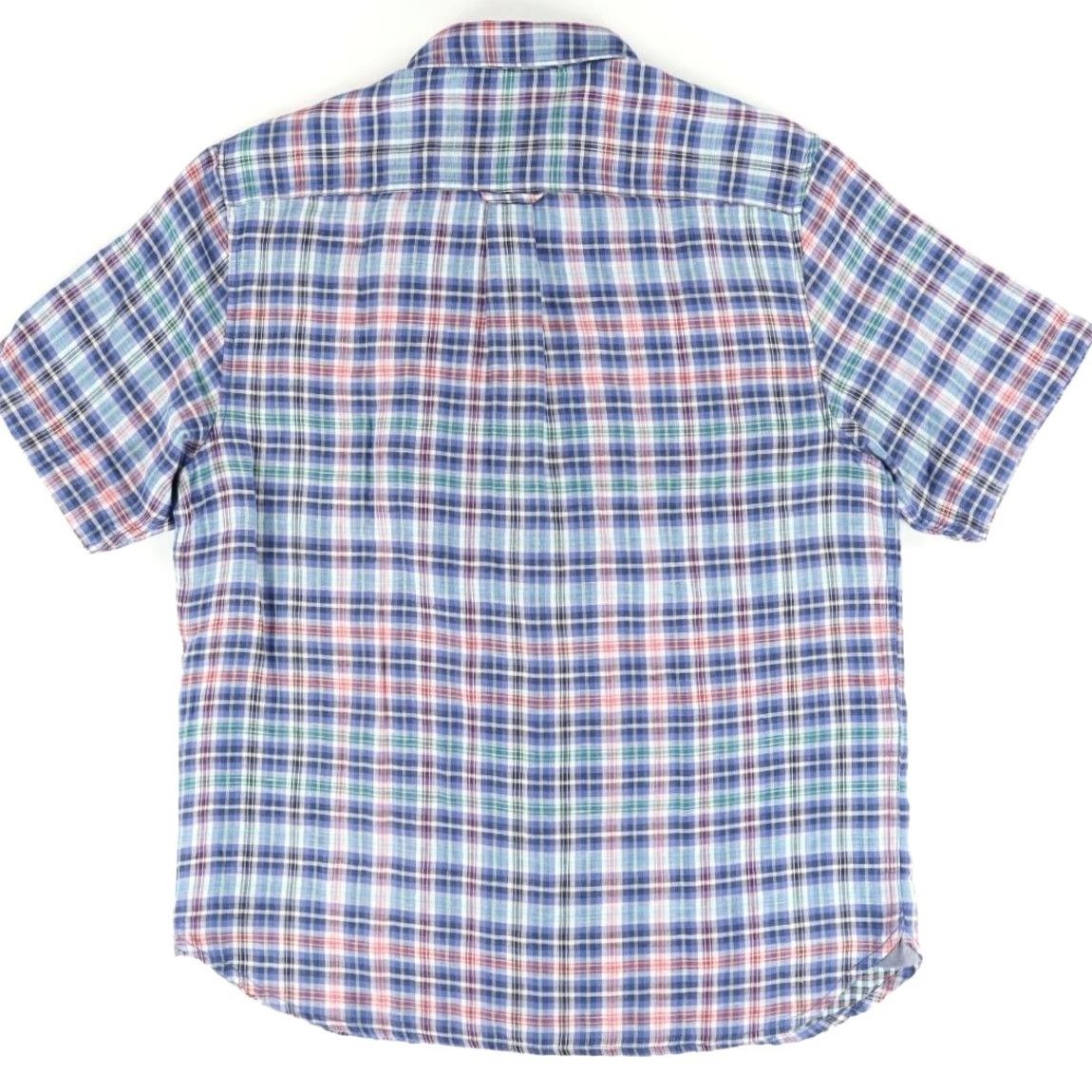 Tommy Bahama Tommy Bahama Linen Blend Short Sleeve Plaid Shirt Men's L Size US L / EU 52-54 / 3 - 4 Thumbnail