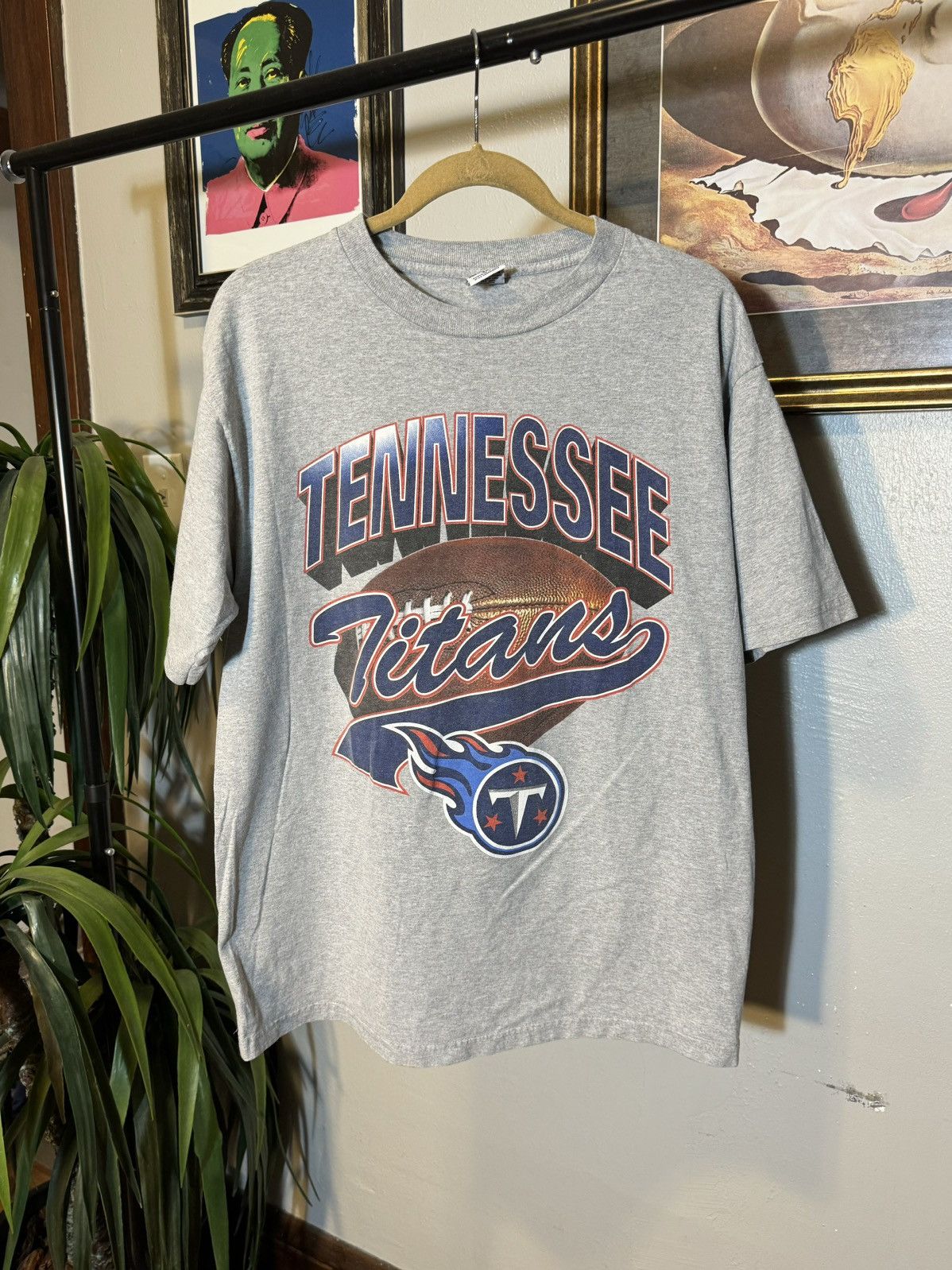 Vintage Vintage Tennessee Titans Shirt Size US XL / EU 56 / 4 - 1 Thumbnail