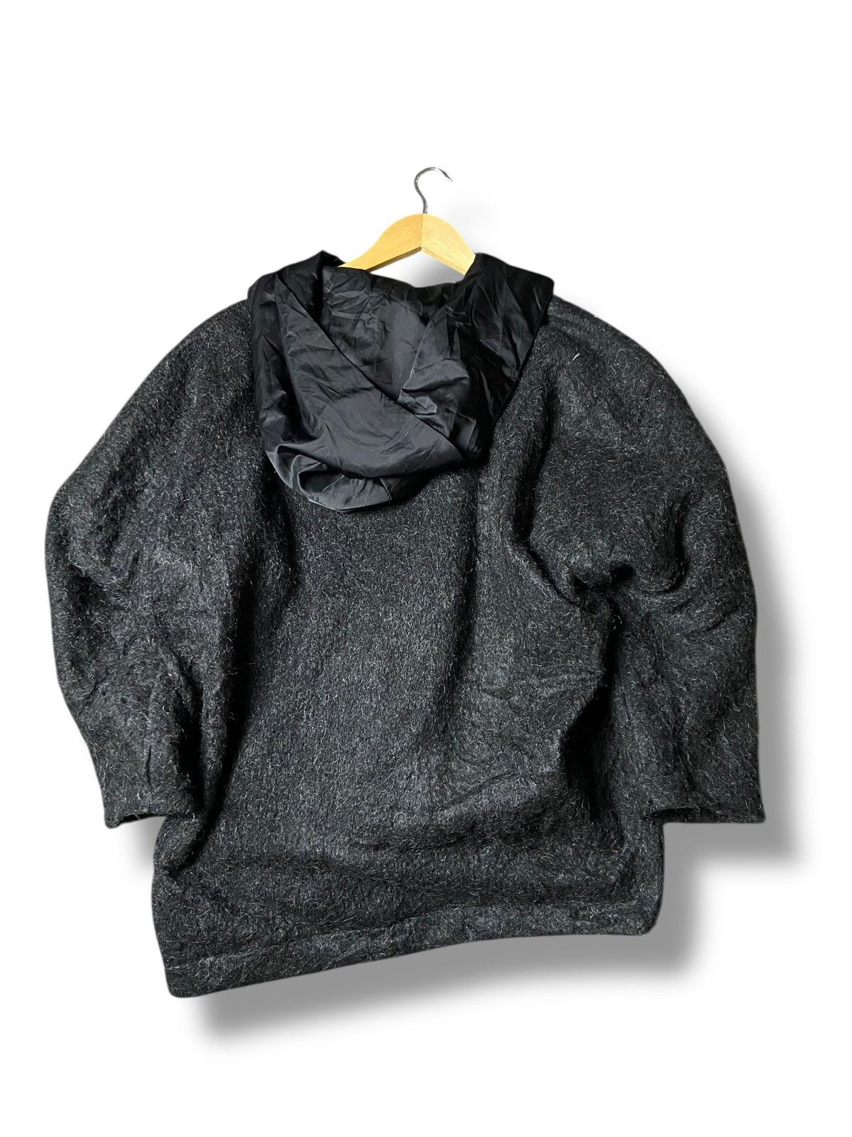 Japanese Brand AJ Apex Japan Mohair Wool Jacket with Hood (171) Size US L / EU 52-54 / 3 - 6 Thumbnail