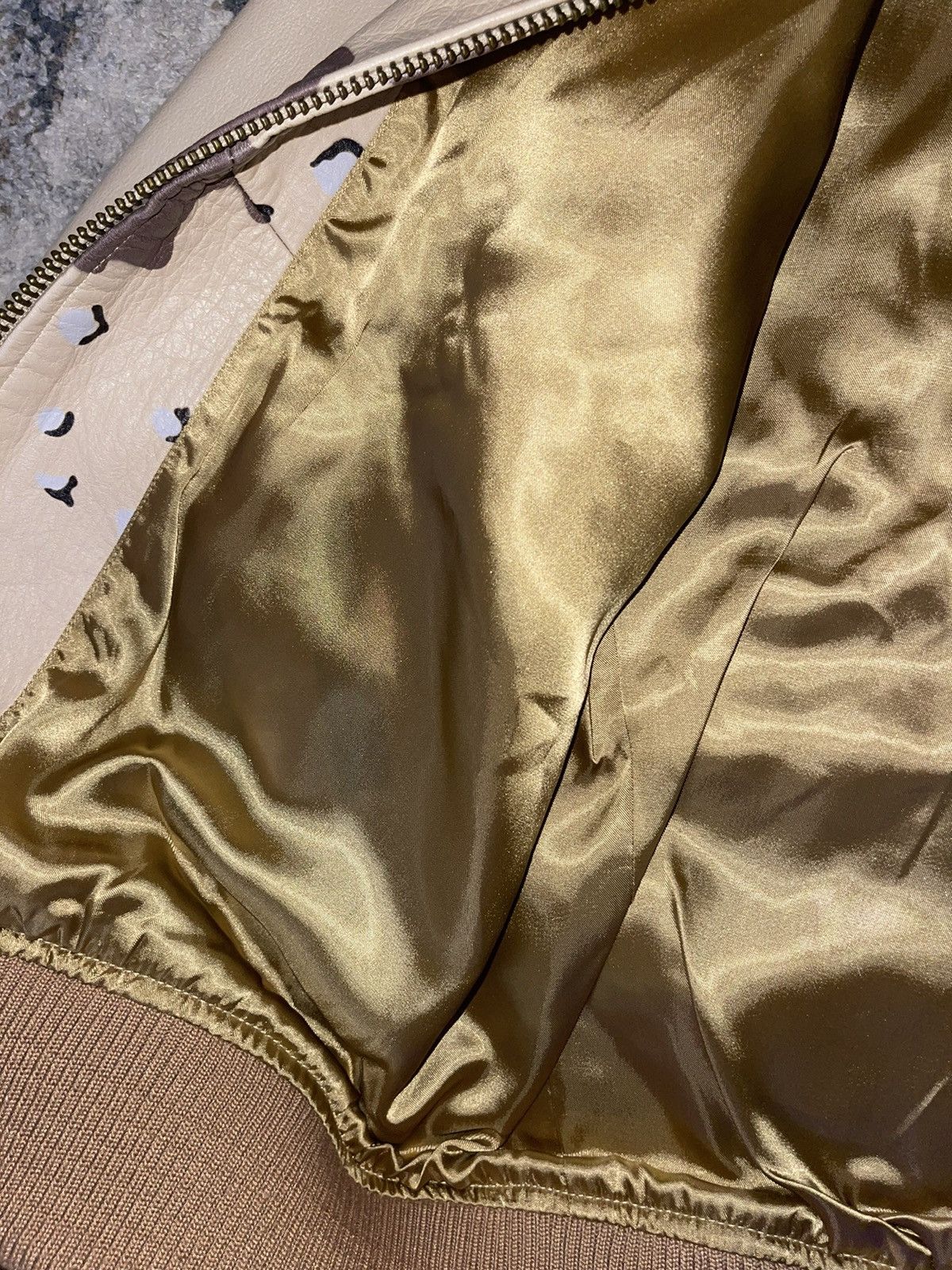Supreme Supreme Desert Camo Leather Jacket Size US M / EU 48-50 / 2 - 8 Thumbnail