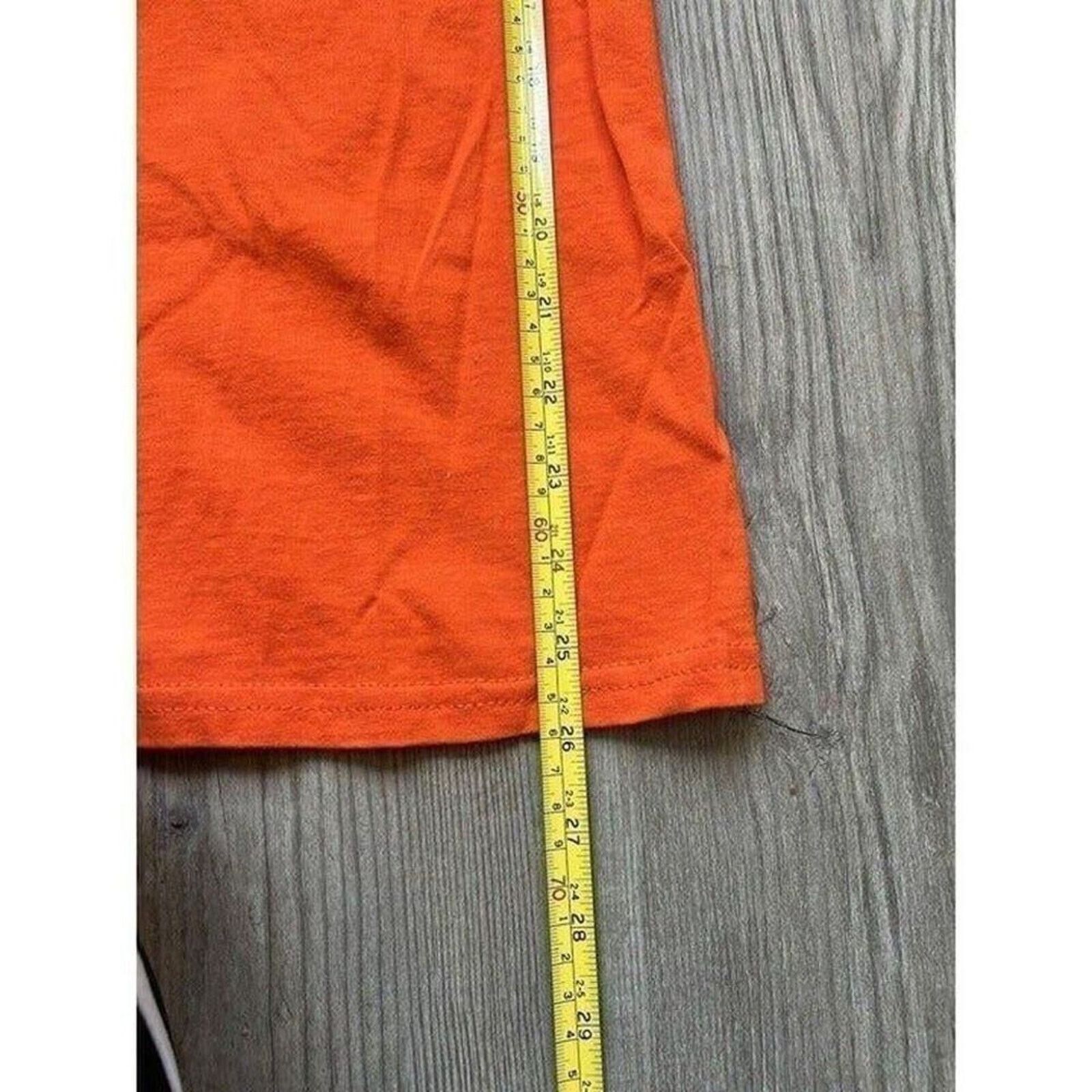 Other Vintage Mens Hanes Suppa Racing T Shirt Size XL Orange Size US XL / EU 56 / 4 - 4 Thumbnail