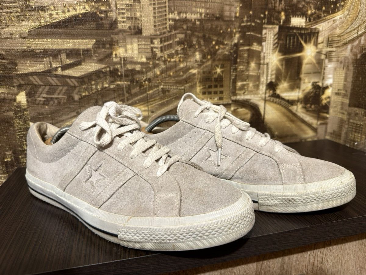 Converse × John Varvatos Convers John Varvatos One Star Size 44.5 UK 9.5 Size US 10.5 / EU 43-44 - 4 Thumbnail