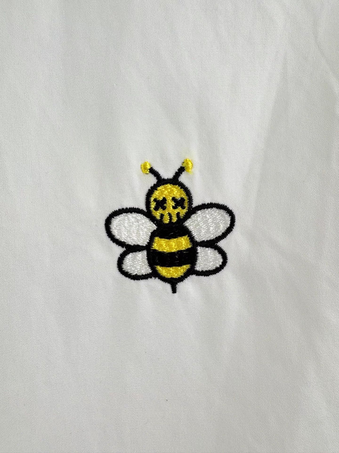 Dior DIOR Bee Embroidery White Shirt K1 Size XS / US 0-2 / IT 36-38 - 3 Thumbnail