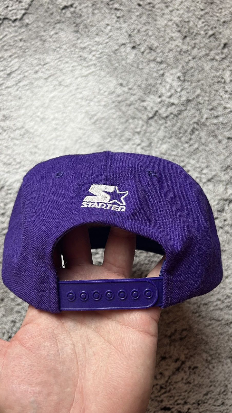 Starter VTG 90’s Minnesota Vikings NFL starter tri power hat Size ONE SIZE - 2 Thumbnail