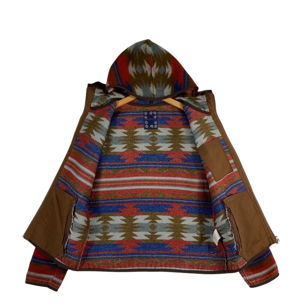 Japanese Brand Vintage Old Betty's Aztec Navajo Design Hoodie Zipper S Size Size US S / EU 44-46 / 1 - 6 Thumbnail