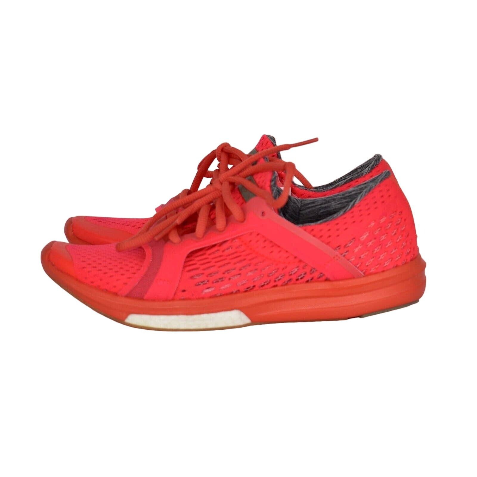 Adidas NIB ADIDAS STELLA McCARNEY Sonic Solar Red Shoes B25115 Sz 6 Size US 6 / IT 36 - 3 Thumbnail