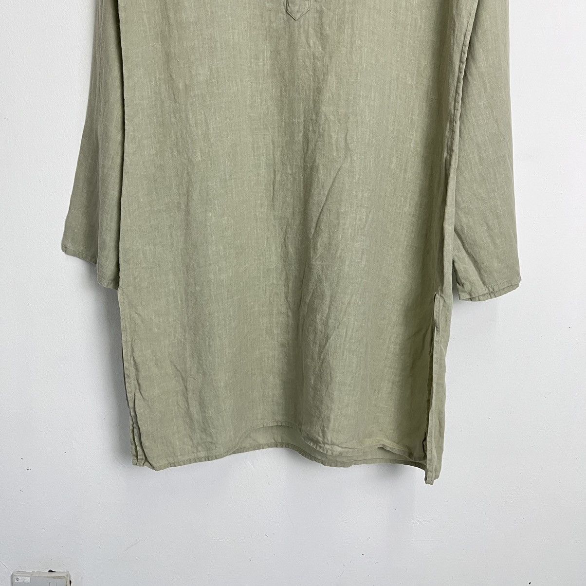 Designer × agnes b. Agnes B. Linen-Kurta Size M / US 6-8 / IT 42-44 - 6 Thumbnail