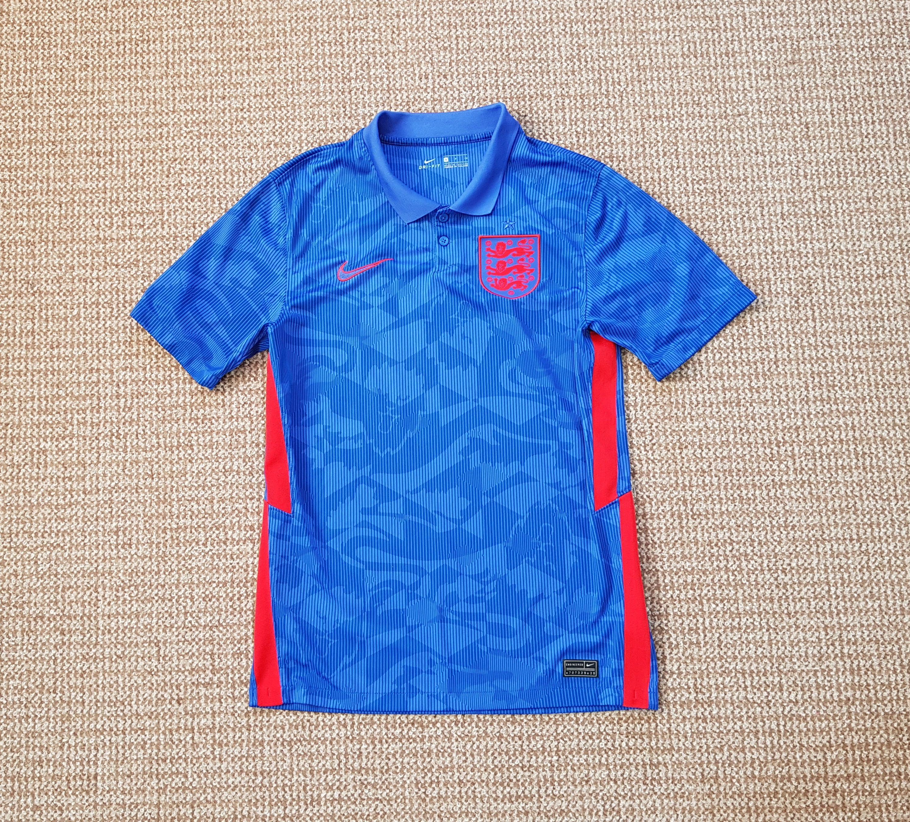 Nike Nike England National 2020-22 Football Soccer Jersey Away Size US S / EU 44-46 / 1 - 1 Thumbnail