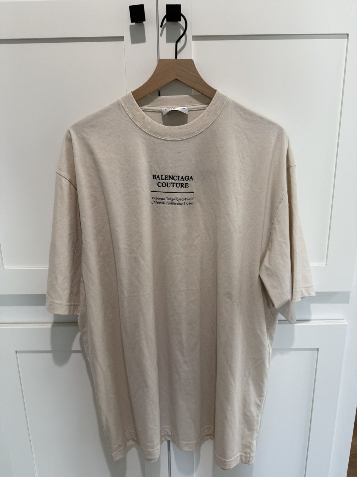 Balenciaga Balenciaga Couture T-Shirt Size US S / EU 44-46 / 1 - 1 Thumbnail