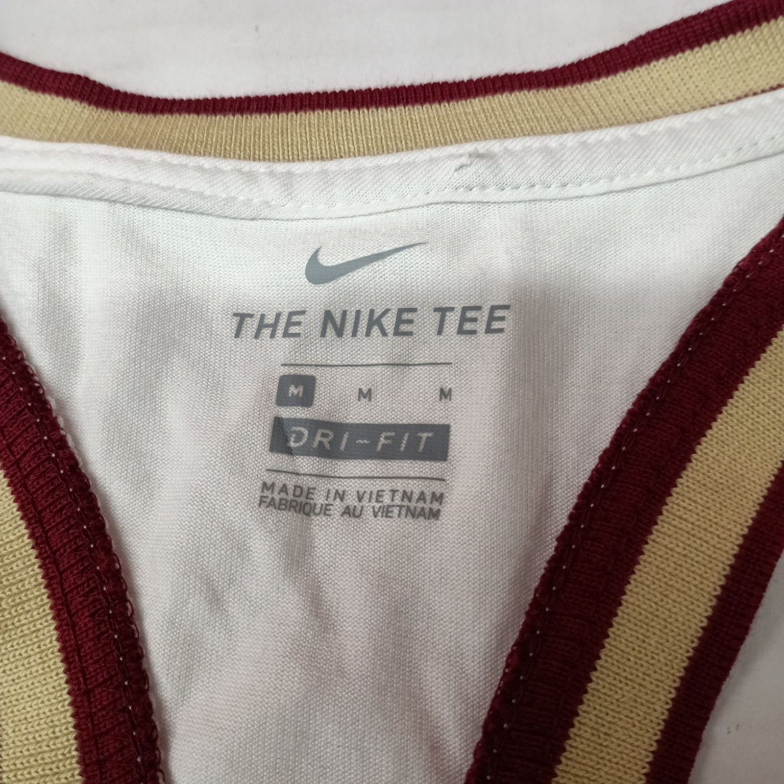 Nike Nike Florida State Seminoles Tank Top Women's M White Size M / US 6-8 / IT 42-44 - 3 Thumbnail