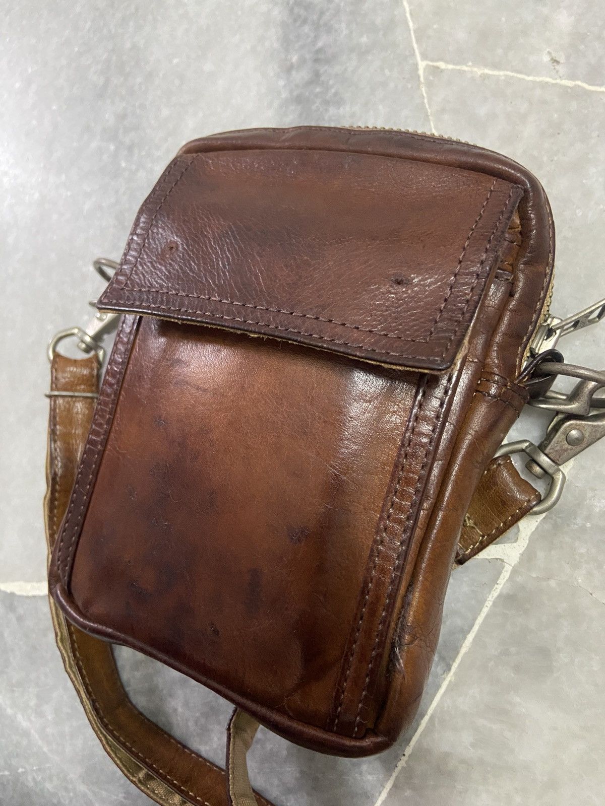 Porter Porter Yoshida Leather pouch Or Belt Shoulder Bag Size ONE SIZE - 9 Thumbnail