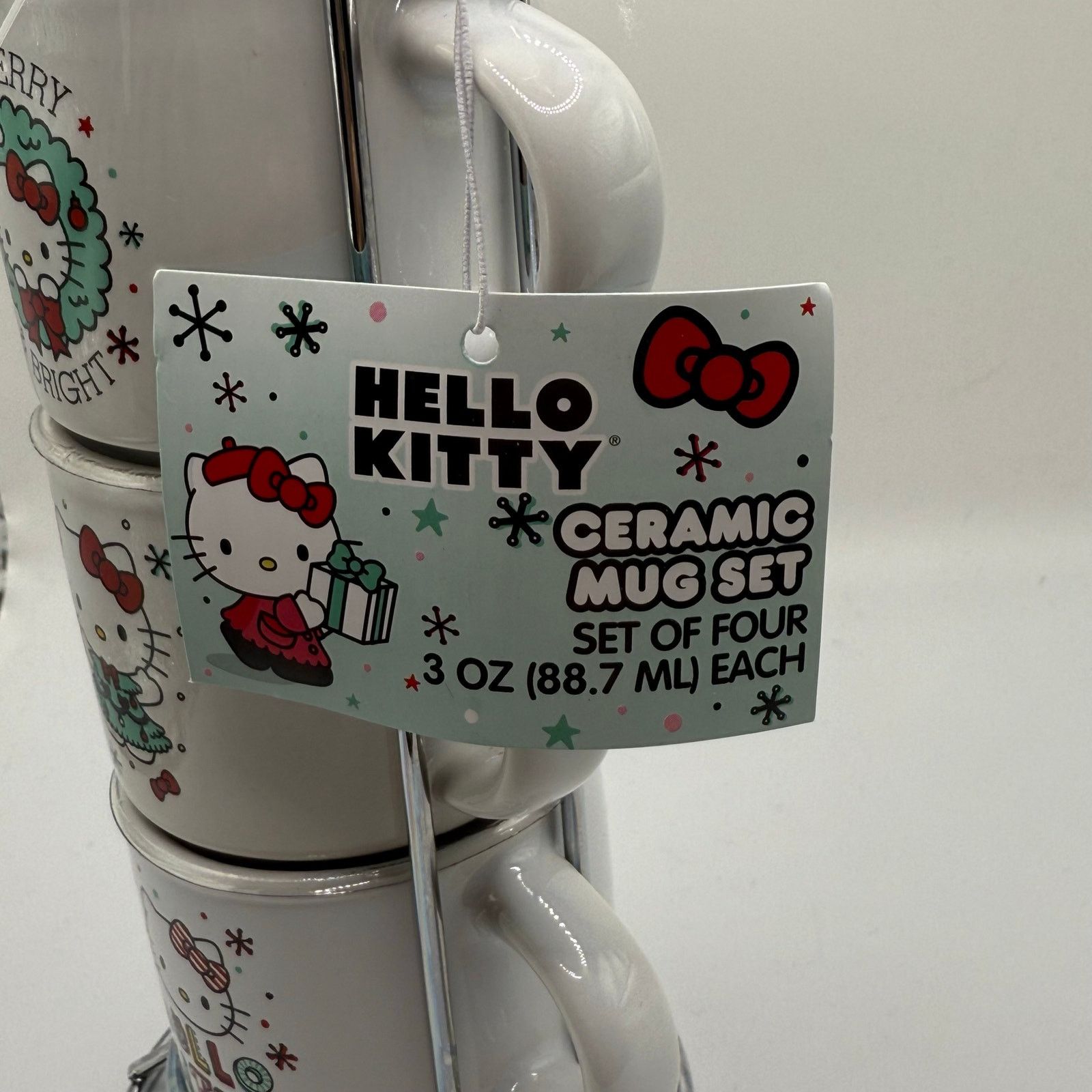 Other NEW Hello Kitty Holiday Ceramic Mug Tower Cups Size ONE SIZE - 6 Thumbnail