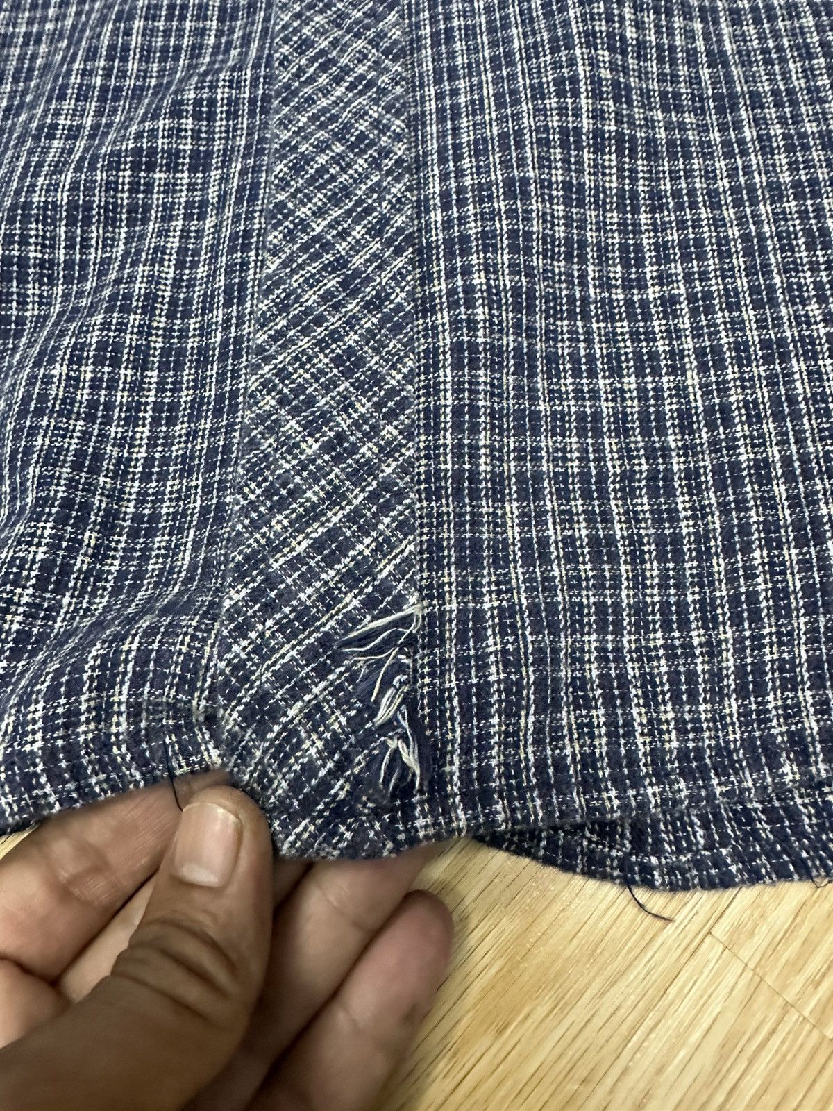 Dickies × Flannel × Vintage Vintage Dickies Flannel Stone Button Baggy Z44 Size US M / EU 48-50 / 2 - 10 Thumbnail