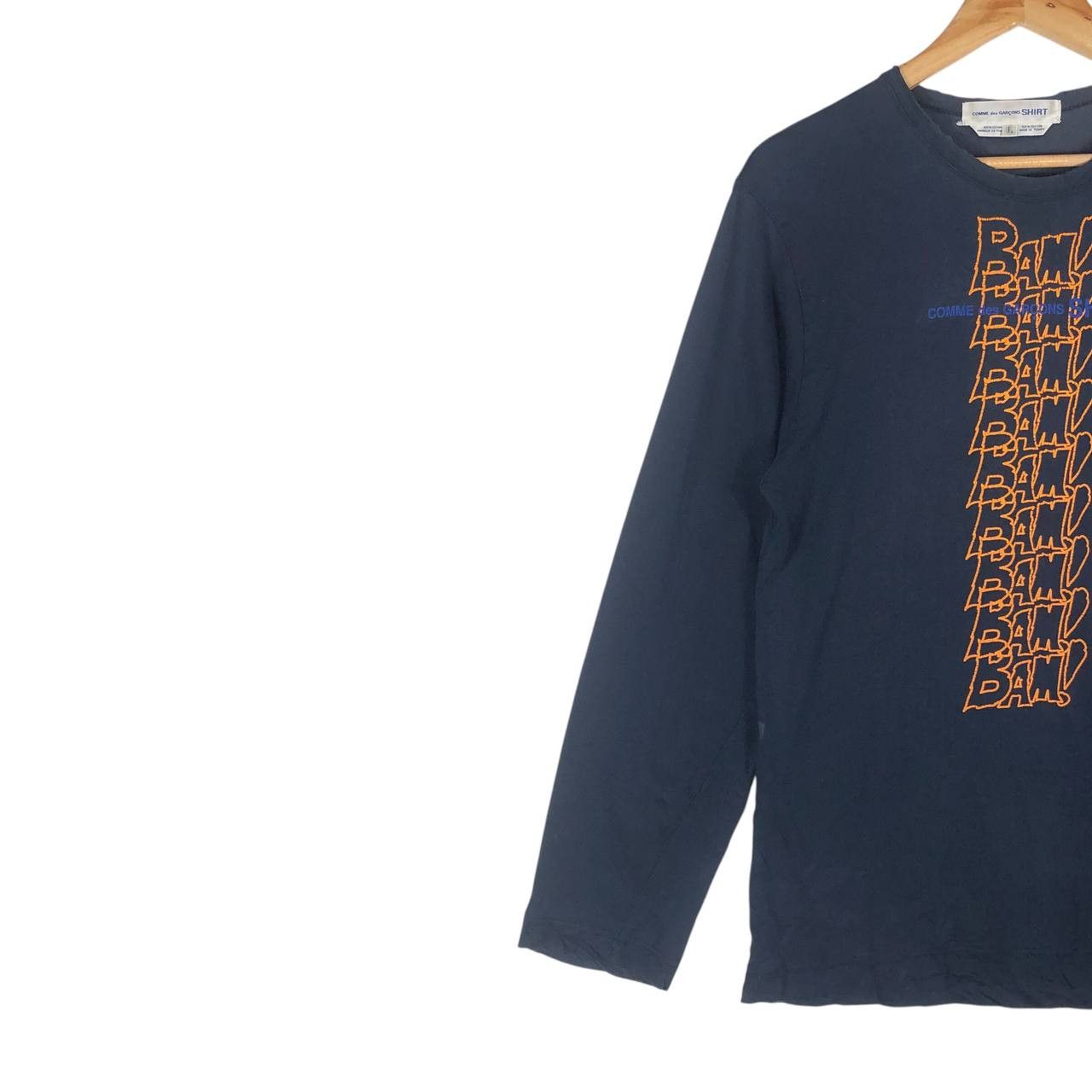 Comme des Garcons × Vintage Vintage Comme des Garcons Long Sleeve T-Shirt Size US L / EU 52-54 / 3 - 3 Thumbnail