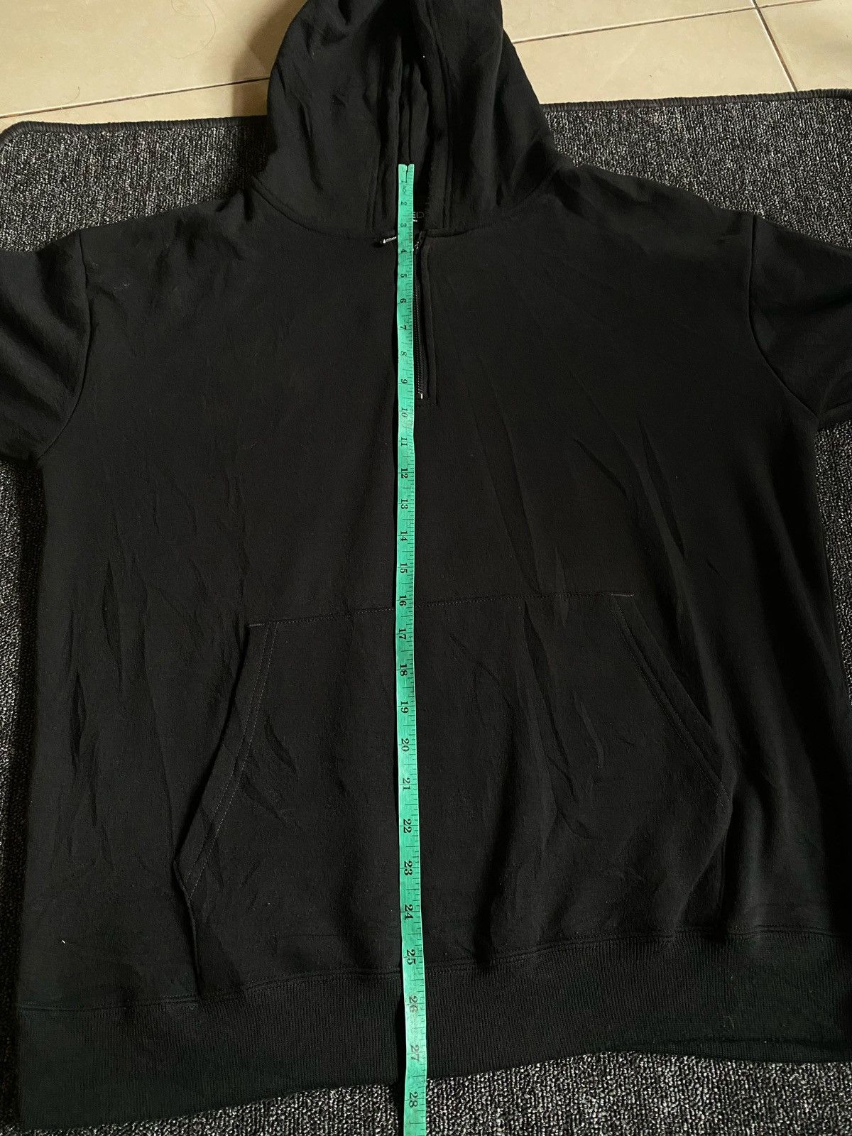 Japanese Brand × Yohji Yamamoto Yohji Yamamoto Ined Homme half zipper hoodie Size US L / EU 52-54 / 3 - 11 Thumbnail